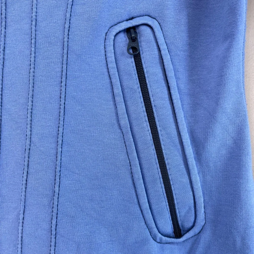 Lululemon Zip Sweater Blue Snap Women 8 VINTAGE - Picture 5 of 16